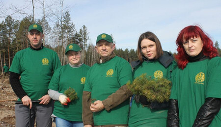 Мозырьсоль приняло участие в «Неделе леса-2020»